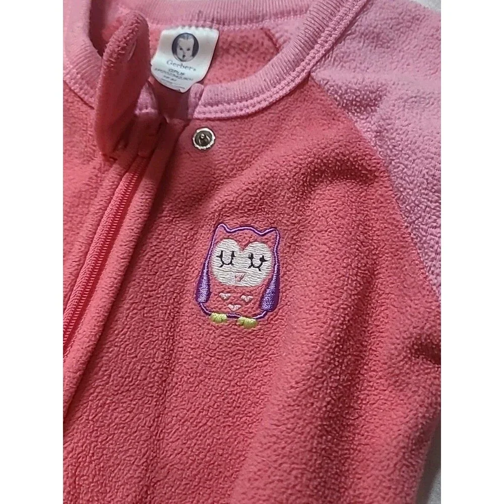 Baby Girl 12-18 Months Clothing Lot Of 4 -1 Red Dress 2 footy pj 1 Snap top
